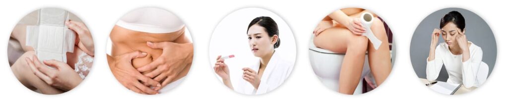 อาการของเนื้องอกมดลูกที่อาจพบได้