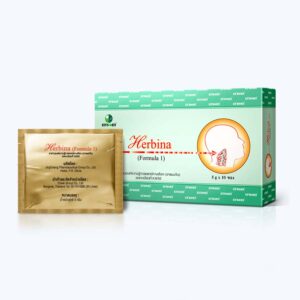 Herbina Formula 1 ยาสมุนไพรจีน เลขทะเบียน K8/50
