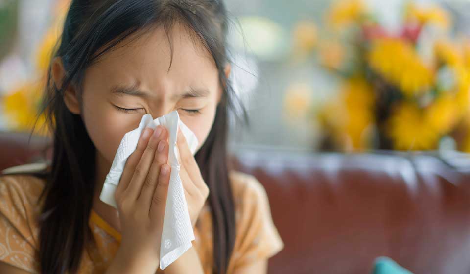 ปกป้องลูกน้อยจากโรคภูมิแพ้จมูกเรื้อรังด้วยยาสมุนไพรจีน