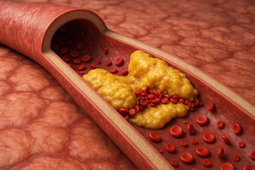 ลดภาวะไขมันในเลือดสูง ดูแลหลอดเลือดให้โล่งสะอาด