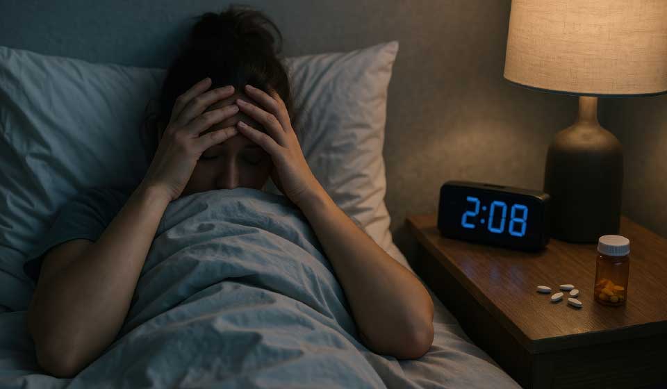 อาการนอนไม่หลับ นอนหลับไม่สนิท แก้ต้นเหตุได้